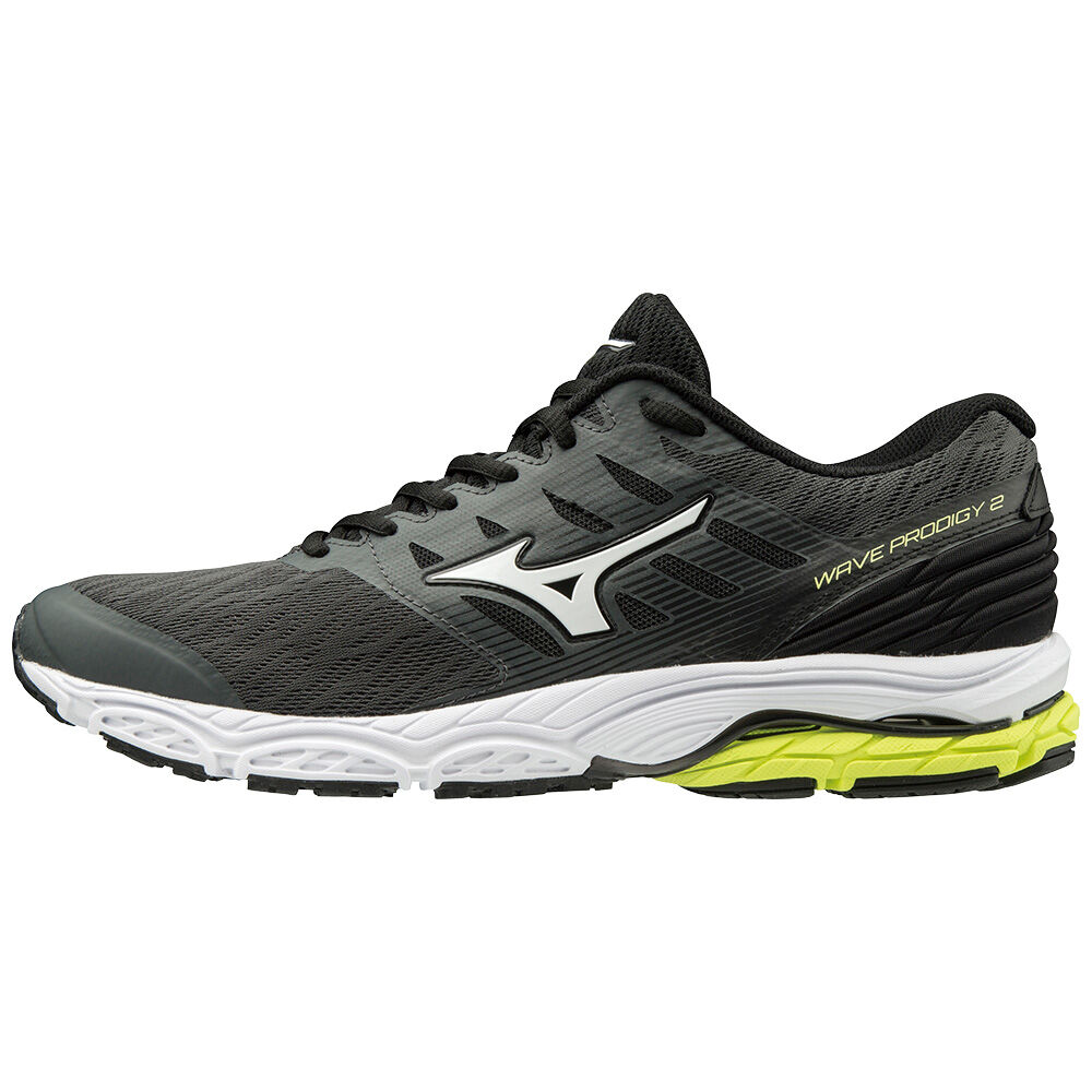 Tenis Para Correr Mizuno WAVE PRODIGY 2 Para Hombre Negros/Blancos 7563410-BG